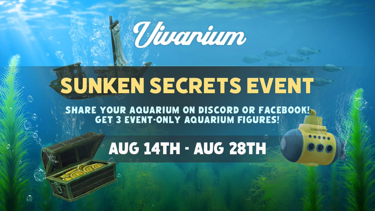 AlanAyalaXR's tweet photo. 🔱A new event has started to set the mood for our upcoming Aquarium Update.

3 sunken secrets in #Vivarium that you can receive by making an #aquarium in the game.

More info in our Discord/FB community or in here:
https://t.co/6OKEUcHyMc

#VR #MetaQuest #PICO4 #VRgame https://t.co/ivMLsjL7N4