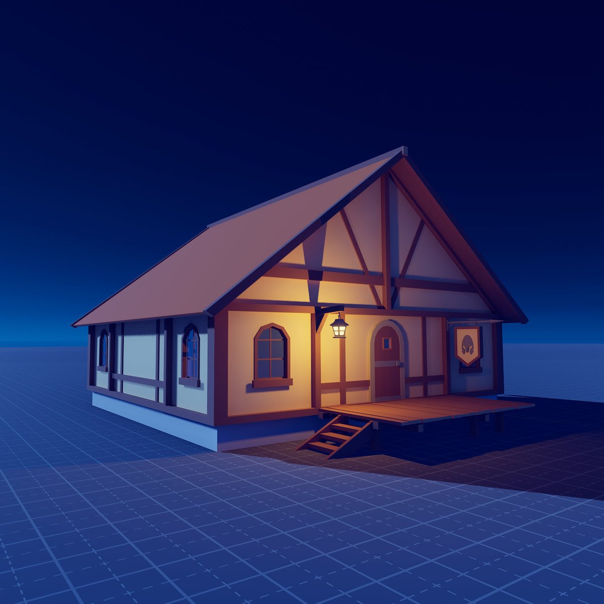lmhpoly's tweet image. Building_05 at Night
#gamedev #unity3d