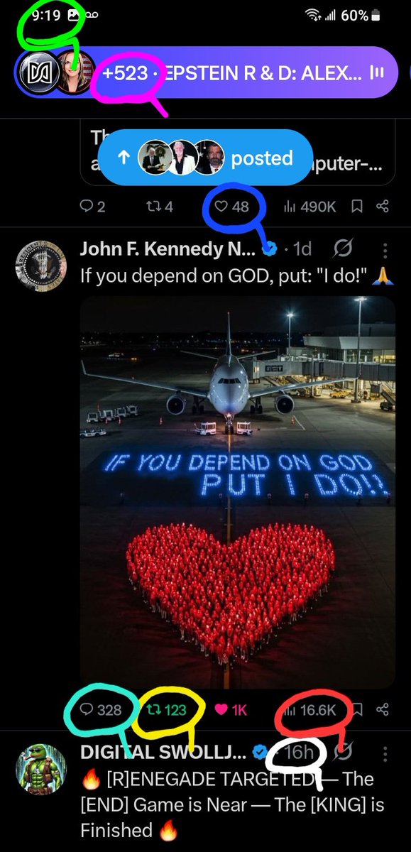 DeanDavis33's tweet image. 🐇4️⃣8️⃣ #FortyEight 
9️⃣1️⃣9️⃣ #NineOneNine 
5️⃣2️⃣3️⃣ #FiveTwoThree 
😏😁 #WhatAreTheOdds 
3️⃣2️⃣8️⃣ #ThreeTwoEight 
1️⃣2️⃣3️⃣ #OneTwoThree 
1️⃣6️⃣6️⃣ #OneSixSix 
🦋1️⃣6️⃣ #Sixteen ⛈️