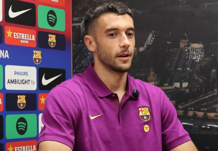 BarcaUniversal's tweet photo. ❗️Joan García: "Why did I join Barça? It’s true there was interest from other teams, but none were like what Barça offered me at a sporting level and in terms of what they’ve built, the team they have — young, with possibilities of winning everything. There was no other like it." https://t.co/SnnG190Zi2