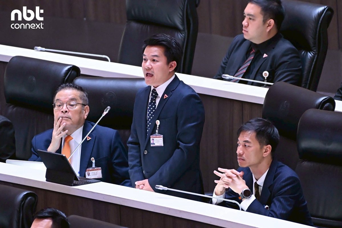 prd5surat's tweet photo. บรรยากาศการประชุมสภาผู้แทนราษฎร พิจารณาร่าง พ.ร.บ.งบประมาณ 2569 วันที่ 2  (14 ส.ค. 68) ในช่วงเช้า

ภาพ :พทัย ใจบุญ NBT Connext 

#nbtconnext   #ประชุมสภา https://t.co/5gD8NX088b
