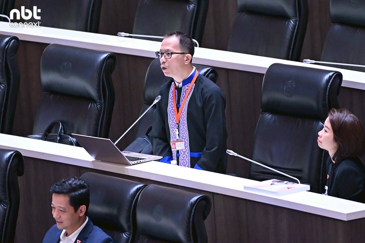 prd5surat's tweet photo. บรรยากาศการประชุมสภาผู้แทนราษฎร พิจารณาร่าง พ.ร.บ.งบประมาณ 2569 วันที่ 2  (14 ส.ค. 68) ในช่วงเช้า

ภาพ :พทัย ใจบุญ NBT Connext 

#nbtconnext   #ประชุมสภา https://t.co/5gD8NX088b