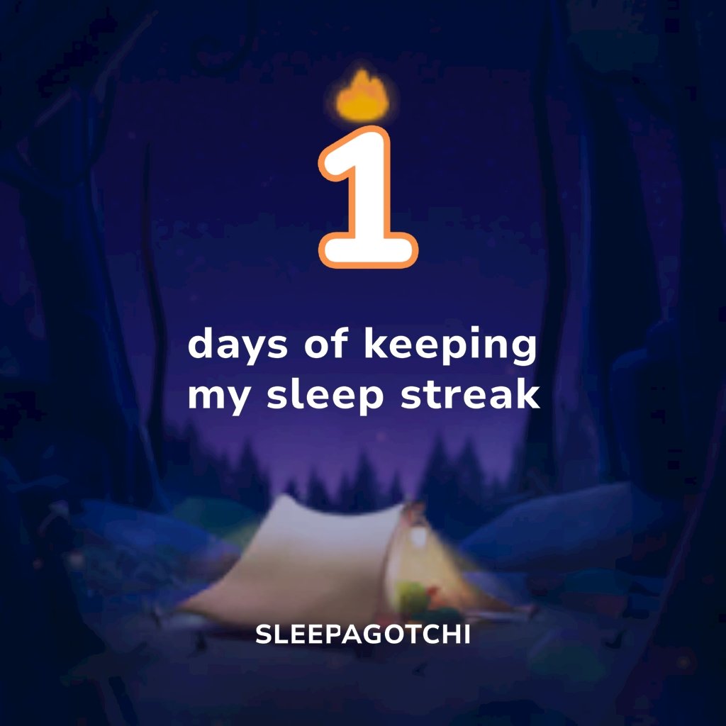 QuangBRVT81's tweet photo. I’m on the sleep streak! 
Join me on Sleepagotchi.
https://t.co/CAUOtTlTBz https://t.co/y4qzhwmMUZ