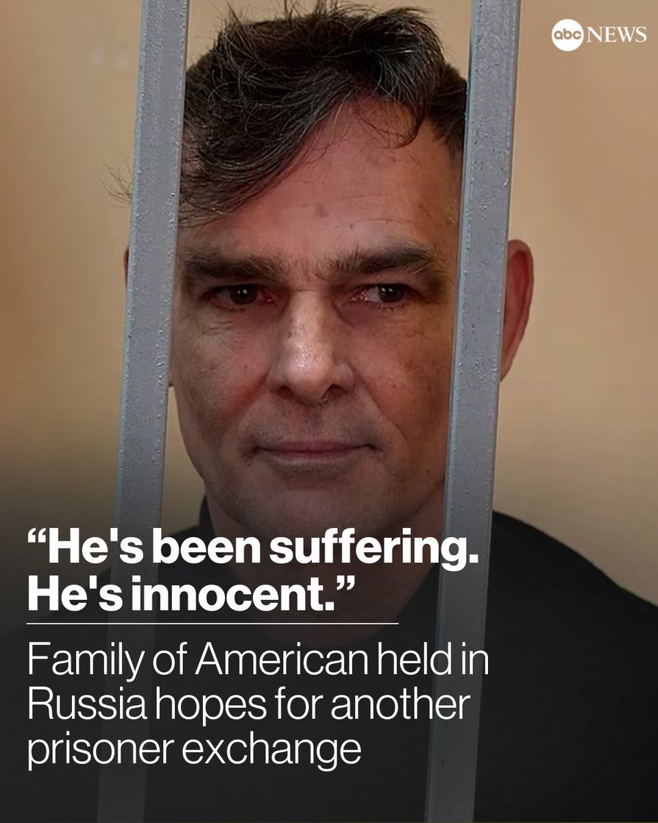 The family of the Texas man serving the longest prison sentence of any American currently being detained in Russia is hopeful that another prisoner exchange between the two nations will be on the agenda.

Read more: abcnews.link/DXsJng7