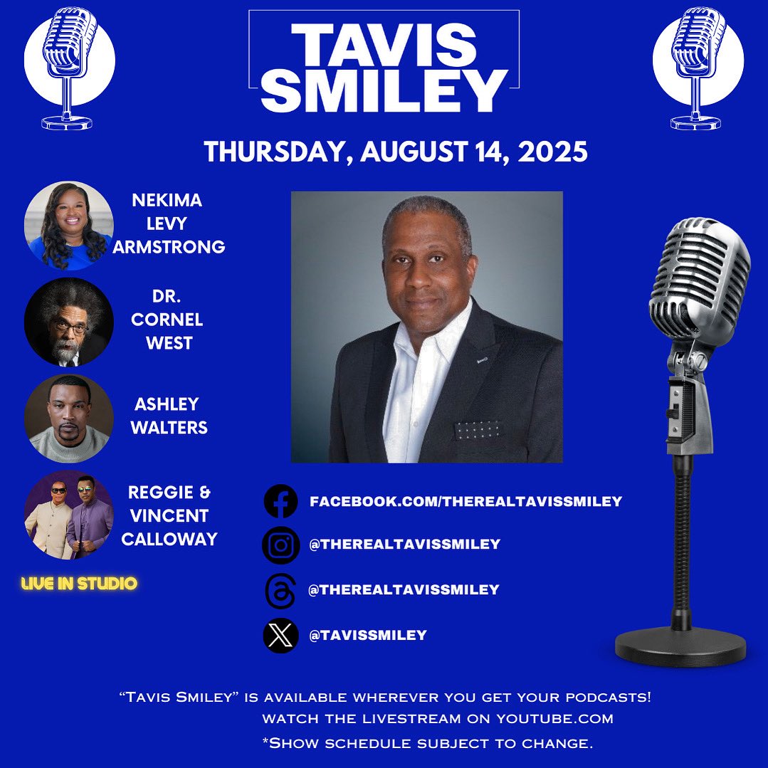 tavissmiley's tweet image. #kbla1580 #unapologeticallyprogressive #tavissmiley #tavissmileyshow #nekimalevyarmstrong #cornelwest #ashleywalters #reggiecalloway #vincentcalloway #iwannaberich #6pack #adolescence #animol #politicalnews @AshleyWalters82