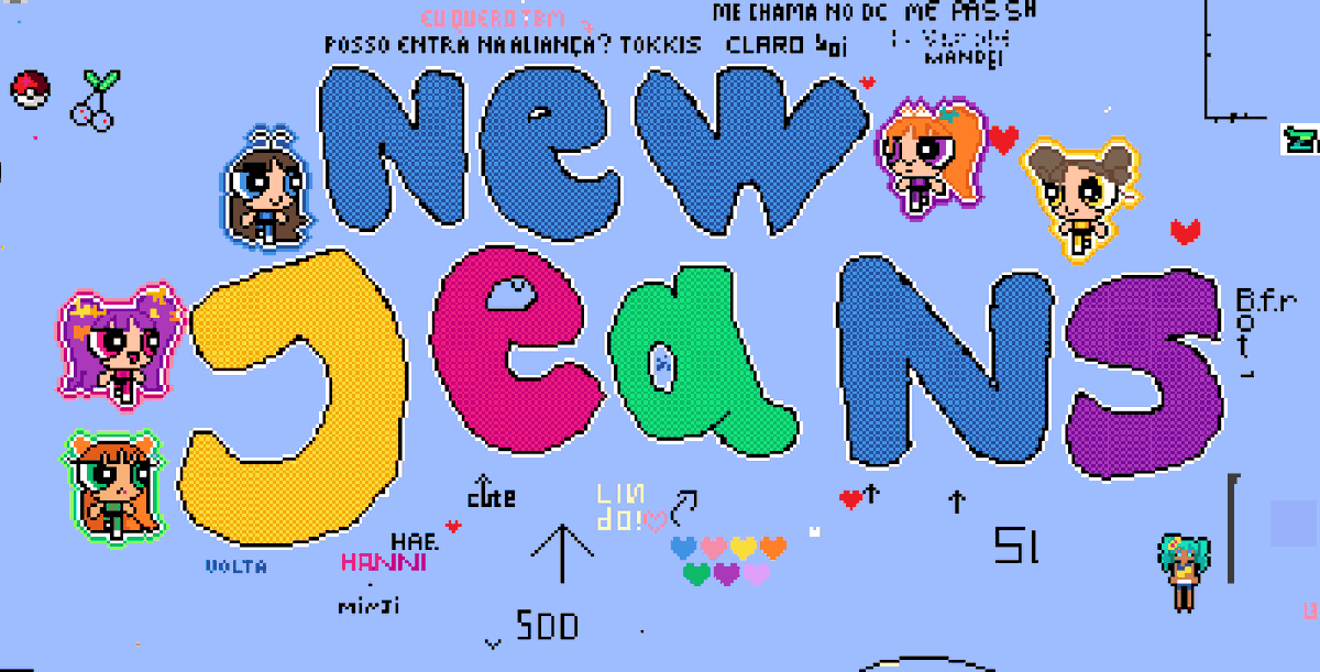 ficou mt bom o newjeans no rio #ajudei