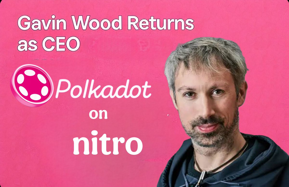 jesseblessed3's tweet photo. He built @ethereum.

He built @Polkadot.

Then he walked away as CEO.

Now Gavin Wood is BACK at the helm of Parity and the timing couldn’t be more explosive.

Here’s why https://t.co/hgyugqYrbe