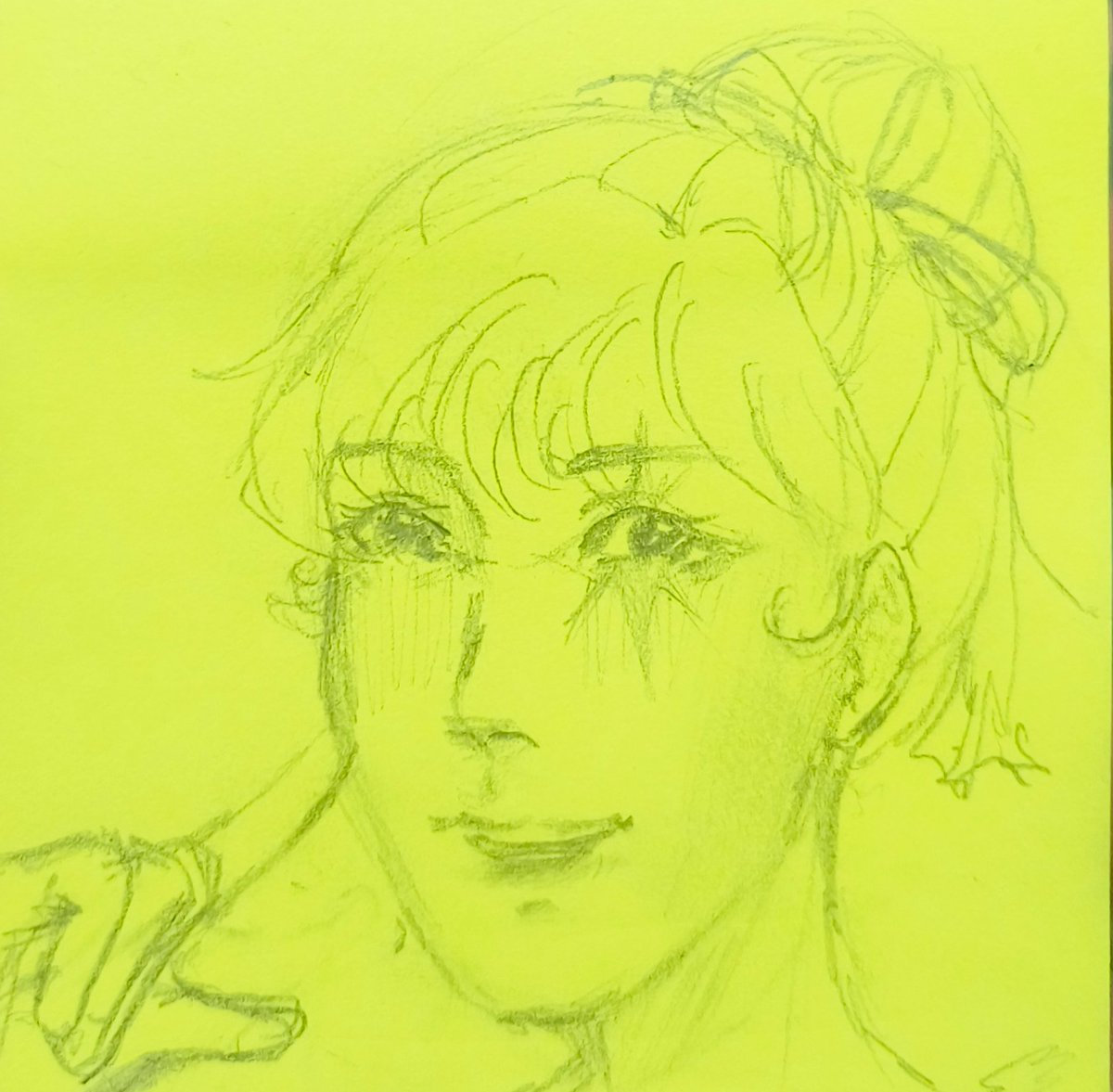 firasp2007's tweet photo. Gm, artist, how's your day going?

Here's my random sketch 😅 https://t.co/JU4E6i7GI1