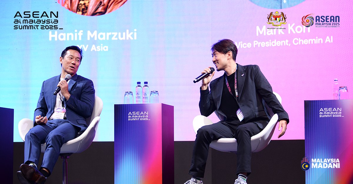 ASEAN AI Malaysia Summit 2025 tweet media