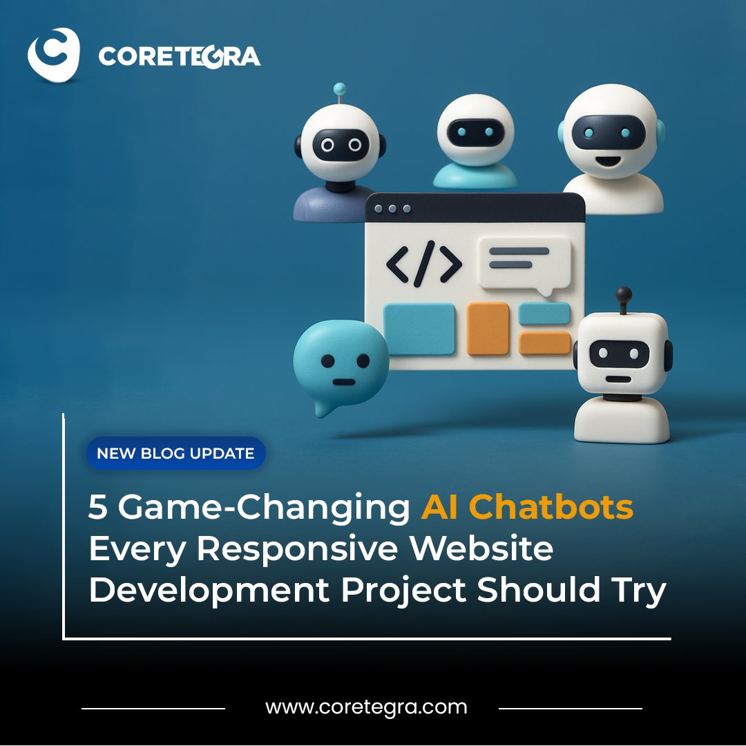 Coretegra1's tweet photo. Not just bots these are your digital sales reps, support agents, and UX boosters rolled into one. 

Read the full blog: https://t.co/V5Xpp0X8Kp

#aichatbots #responsivedesign #websitedevelopment #webdevtools #nextgenux #smartwebdev #coretegrainsights https://t.co/mtR8pazu4o