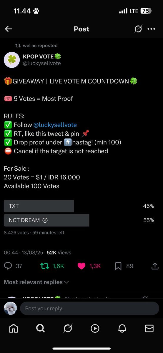 absnyabinnn's tweet photo. @luckysellvote #NCTDREAM https://t.co/76wU3tZXSr
