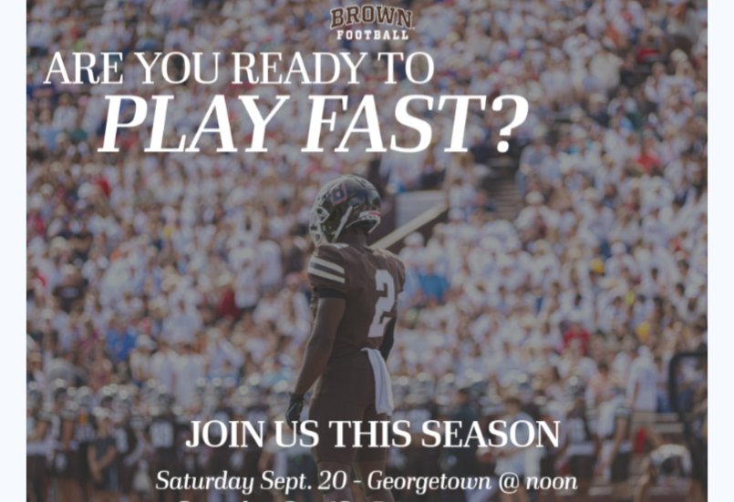 I am so thankful and blessed to receive an  invitation from <a href="/BrownUniversity/">Brown University</a> football for a game day visit! I am so excited about this opportunity! 
<a href="/VMHS_Prospects/">Vista Murrieta Football Staff</a>
<a href="/Vikings_Rebel/">BRADLEY RANDLE</a>
<a href="/bolton18_/">coach_nb18</a>
<a href="/CB_Savage18/">Curtis Bolton III🏁</a>
<a href="/mounga50/">Tevita</a> 
<a href="/CoachTMcCormick/">Tanner McCormick</a>
<a href="/Somerled10/">Somerled</a>