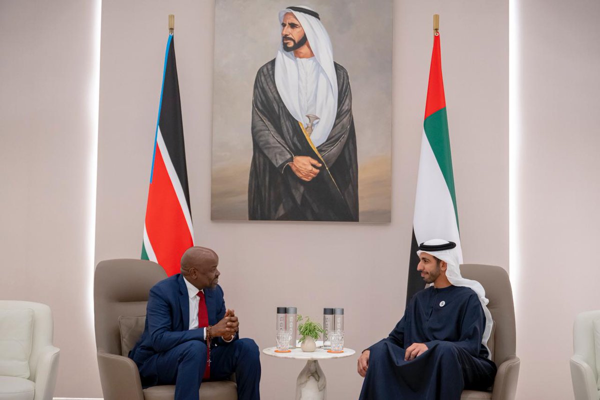 Office of VP & Chair of Econ. Cluster, S. Sudan (@vpsouthsudan) on Twitter photo ๐๐ ๐๐ฎ๐ ๐ฎ๐ฌ๐ญ ๐๐๐๐ | ๐๐๐ฎ ๐๐ก๐๐๐ข, ๐๐๐
A significant milestone has been achieved as the Central Bank of the United Arab Emirates and the Bank of South Sudan signed a Memorandum of Understanding to deepen cooperation in modern banking infrastructure and financial ๐๐ ๐๐ฎ๐ ๐ฎ๐ฌ๐ญ ๐๐๐๐ | ๐๐๐ฎ ๐๐ก๐๐๐ข, ๐๐๐
A significant milestone has been achieved as the Central Bank of the United Arab Emirates and the Bank of South Sudan signed a Memorandum of Understanding to deepen cooperation in modern banking infrastructure and financial