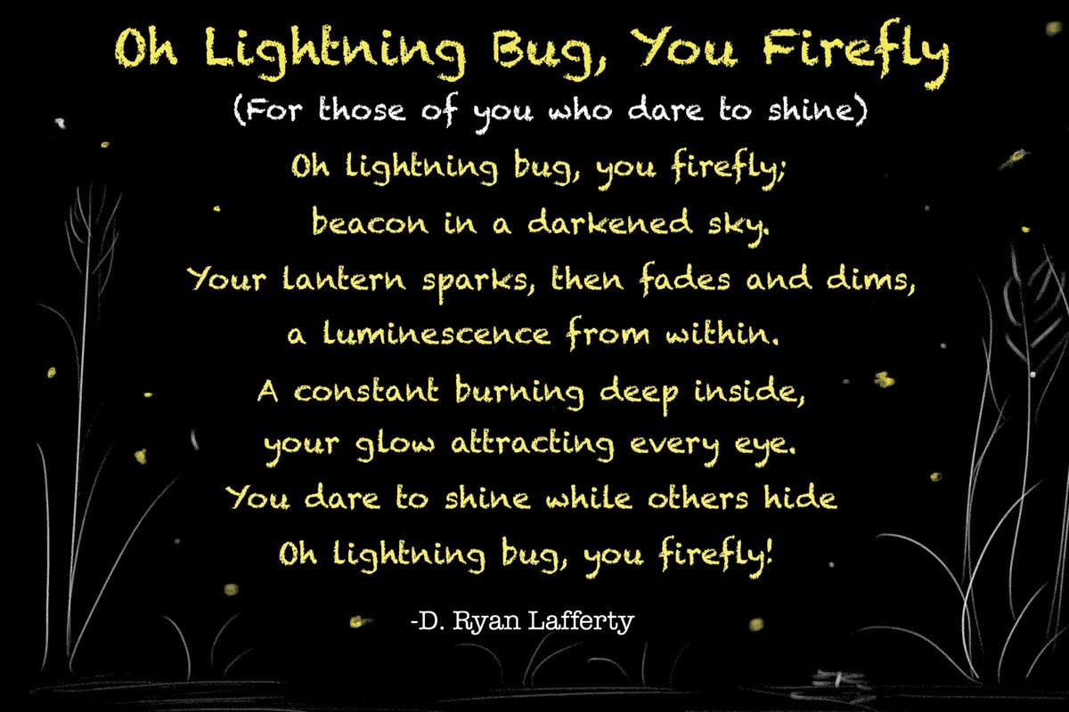 LaffertyAuthor's tweet photo. For those of you who dare to shine! 
#inspiration #poem #poetry #WritingCommunity https://t.co/211Sui4oMC