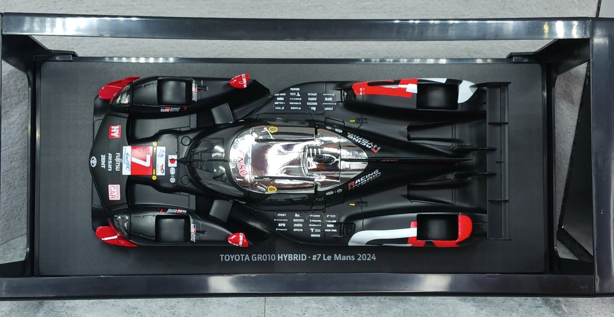 Team_Shinobi74's tweet photo. 2024 No.7 TOYOTA GAZOO Racing GR010 HYBRIDです。
ホセ マリア ロペス選手、小林 可夢偉選手、ニック デ フリース選手。
イクソから1/18モデルが発売😱
TOYOTA GAZOO RACING特注品がイクソ製になったんですね☺
#ミニカーと実車
#ixo
#イクソ
#WEC
#FIA世界耐久選手権
#TOYOTAGAZOORACING
#GR010 https://t.co/XlkQvC0Nc5
