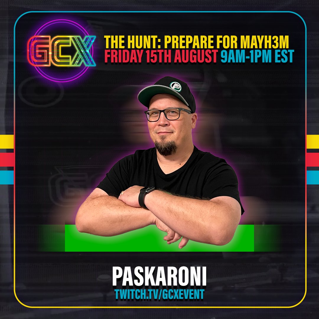 Join me alongside <a href="/GCXEvent/">GCX</a> on Friday @ 9:00 am EST as we multi-stream the official kick off of #TheHuntP4M

Prepare for my craziest set of donation milestones benefiting <a href="/StJudePLAYLIVE/">St. Jude PLAY LIVE</a> - you won't want to miss the mayhem!

♥️#ForTheKids