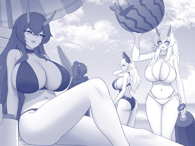ビーチより夏をお届けします