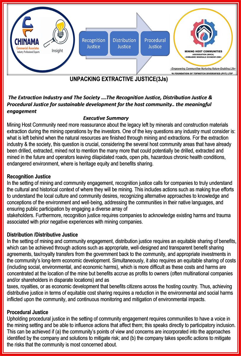Zimbabwe Mining Host Community Association tweet media
