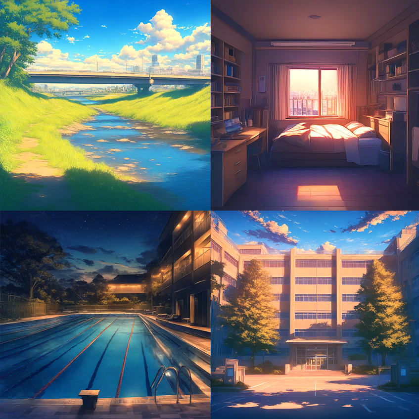 GameAIfy's tweet photo. Original Preset — Visual Novel BG 🎨

Generate static scene backgrounds for game scenes!
- prompt in detail to nail mood & setting. 
- Plus, get 9 aspect ratios for game-ready output.

Try it: https://t.co/0jSyyJc3HS

Give us a Like and a Follow!

#GameAIfy #gamedev #indiedev #genAI #indiegamedev #anchornode