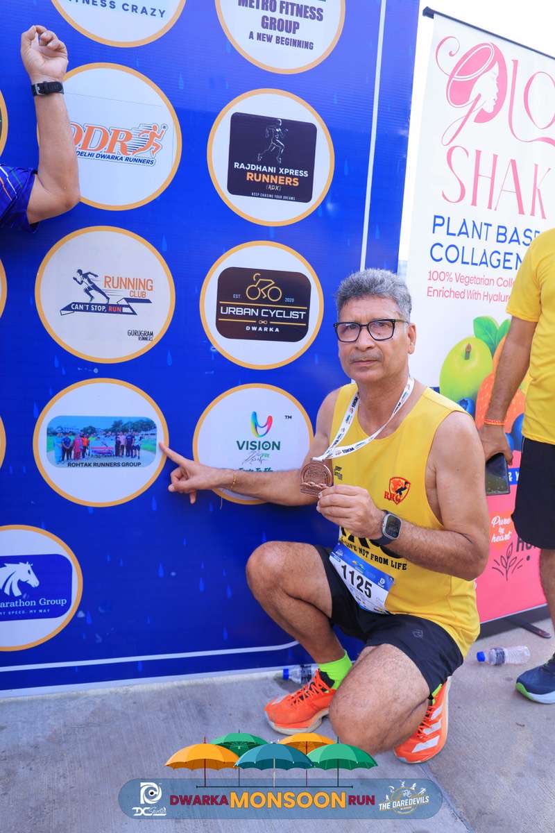 Arvind_P_Dahiya's tweet photo. Dwarka Monsoon Run-2025* 🏃♀️
#DwarkaMonsoonRun #TheDaredevils https://t.co/6OUBgDvnmA