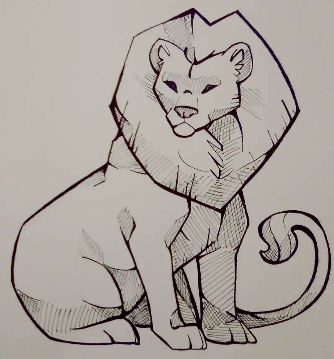 Anthro_Jeff's tweet photo. Was asleep for most of the day so here's an old drawing of a Lion i did

Day 9 of Lion jeff (kinda) https://t.co/xROFEnEpgZ