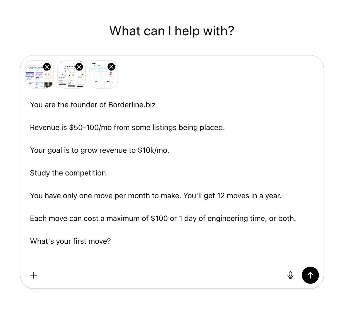 Was playing with the idea of letting AI decide how to run a SAAS

I wonder just following it's advice blindly would pay off