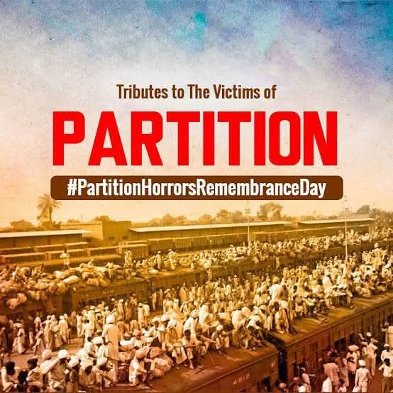 #PartitionHorrorsRemembranceDay