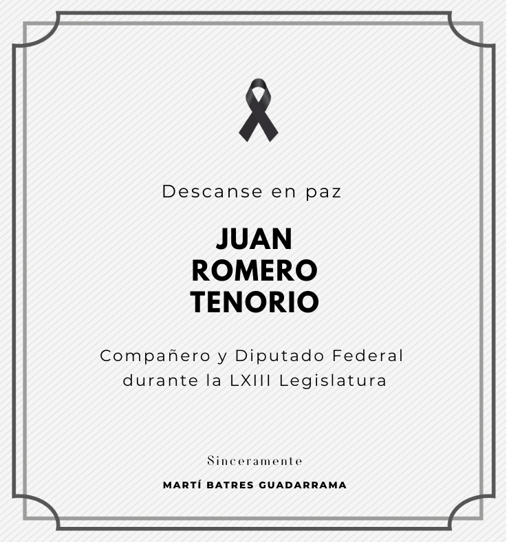 Juan Romero fue un compañero ejemplar. Luchador social desde muy joven, camarada del CEU, honesto, serio, jurídicamente riguroso, hombre bueno y de carácter. Siempre del lado de la gente, del movimiento, de los ideales, de la lucha social. Descanse en Paz.