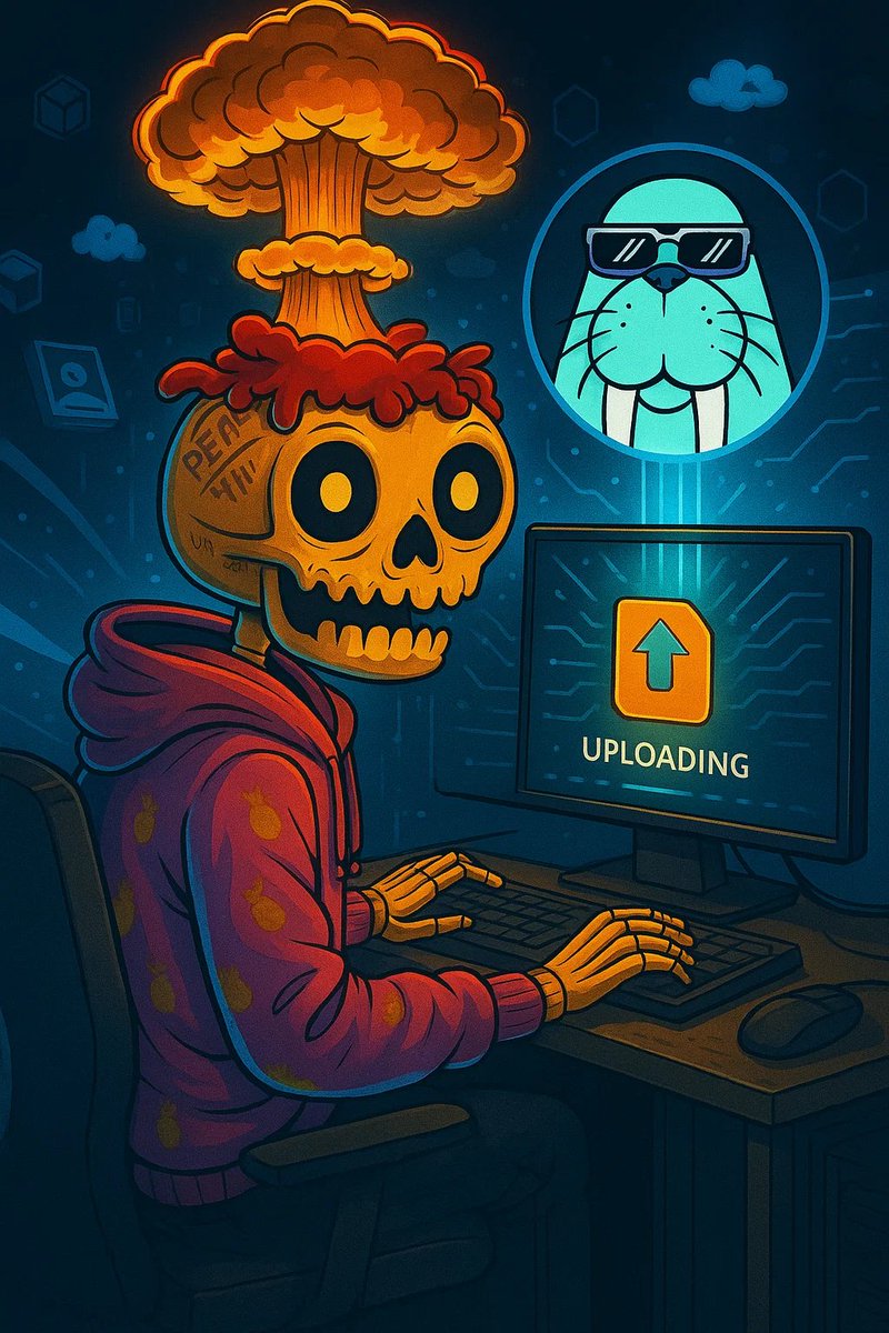 A r 1 M a 🦭/acc (@bery_hacker) on Twitter photo Playing around with <a href="/WalrusProtocol/">Walrus 🦭/acc</a> lately…
storing huge files feels like uploading memes to discord, except it’s on-chain lol.
$WAL might actually be the most slept-on thing in the $SUI ecosystem right now🔥 Playing around with <a href="/WalrusProtocol/">Walrus 🦭/acc</a> lately…
storing huge files feels like uploading memes to discord, except it’s on-chain lol.
$WAL might actually be the most slept-on thing in the $SUI ecosystem right now🔥