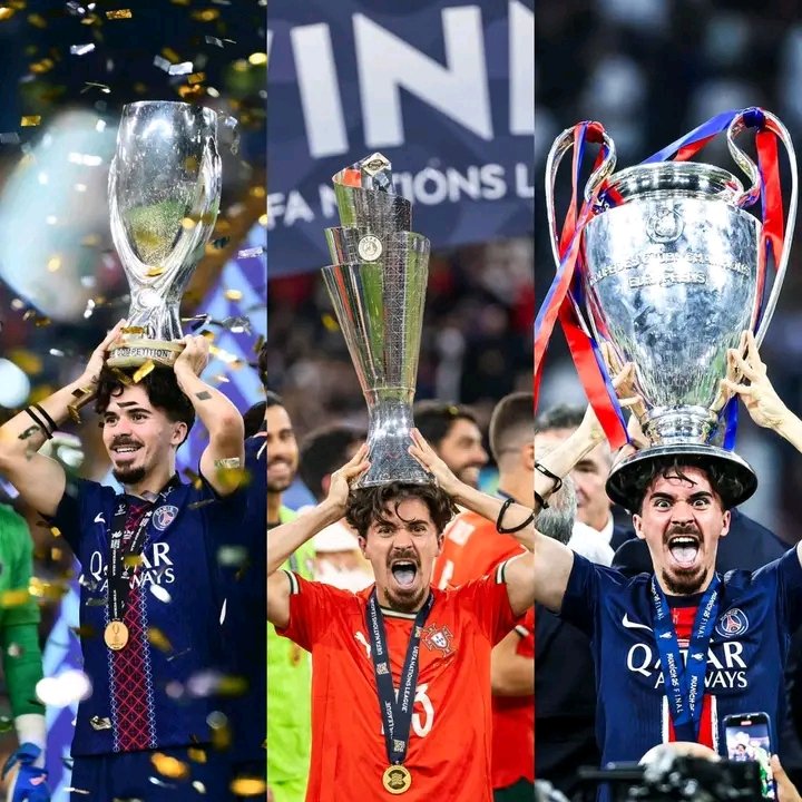ClassicSam65999's tweet image. Where do you place Vitinha among the world’s best midfielders? ❤️💙🤩

The man just keeps stacking trophies… 🏆💭
#Vitinha #PSG #MidfieldMaestro #TrophyCollector #Football
