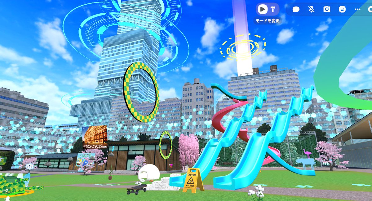 クラフトモードイベント開催中～！
てんしばエリアで、普段は使用できないクラフトモードで遊ぼ～！！

＃バーチャルあべのハルカス