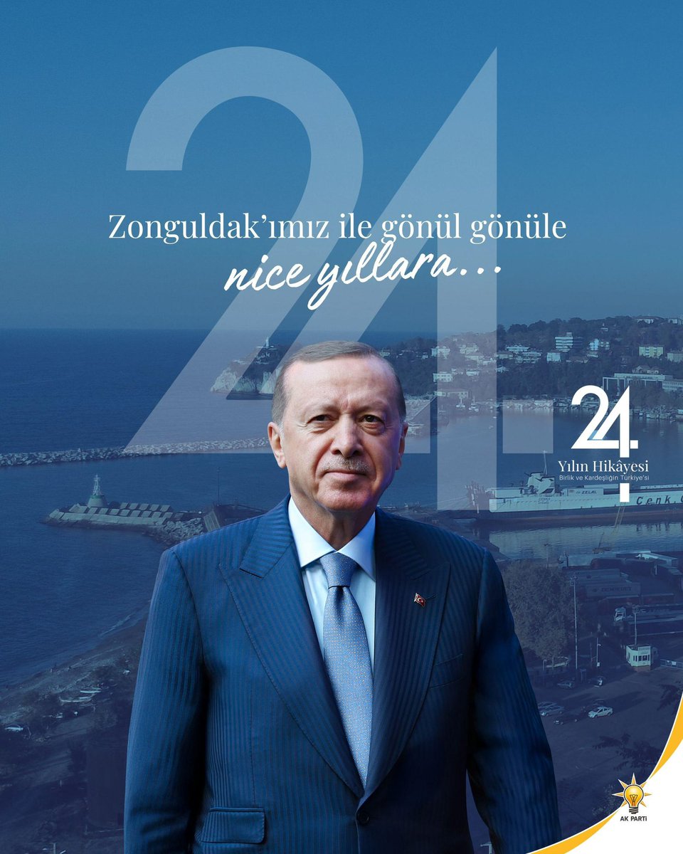 mcaglayan9's tweet photo. İYİ Kİ DOĞDUN AK PARTİ, İYİ Kİ VARSIN RECEP TAYYİP ERDOĞAN 🇹🇷

Bugün, büyük bir gurur ve heyecanla partimizin 24. kuruluş yıl dönümünü kutluyoruz.
Tam 24 yıldır milletimizin umudu, memleketimizin sigortası olan AK Parti’nin bir ferdi olmaktan onur duyuyorum.

Bu kutlu davada ilk adımı atan, taş üstüne taş koyan, gecesini gündüzüne katarak emek veren, gönül veren, zaman veren, ömrünü milletine adayan tüm yol ve dava arkadaşlarımızı rahmetle, minnetle ve hürmetle anıyorum.

Kuruluşumuzdan bugüne kadar partimize farklı kademelerde hizmet etmiş, bir nefer gibi çalışan tüm büyüklerimize, dava arkadaşlarımıza şükranlarımı sunuyorum. Aramızdan ayrılan kıymetli yol arkadaşlarımıza Rabbim’den rahmet diliyorum. Onların alın teri, bu davanın en sağlam temelleridir.

AK Partili olmak;
✅ Cesaretin adıdır.
✅ Vesayete, adaletsizliğe ve zulme karşı dimdik durmaktır.
✅ Milletin yanında, omuz omuza yürümektir.
✅ Özgürlüğün, bağımsızlığın, hoşgörünün temsilcisi olmaktır.
✅ Her inanca, her fikre saygı gösterirken; şiddetin, ayrımcılığın, kutuplaşmanın karşısında durmaktır.
✅ Barışın, kardeşliğin, uzlaşının yılmaz savunucusu olmaktır.

Ve AK Partili olmak; sesi duyulan ya da duyulmayan milyonların duasıyla, bu ülkeye devrimler kazandırmaktır.

İyi ki AK Partiliyim.
İyi ki Recep Tayyip Erdoğan’ın yol arkadaşıyım.

Bu vesileyle, partimizi kuran, büyüten, yaşatan; her şartta davasına sahip çıkan, gerektiğinde bedel ödeyen, gerektiğinde çileye talip olan tüm yol arkadaşlarımı saygı, sevgi ve muhabbetle selamlıyorum.

Onlar; milleti için, memleketi için, şehri için, mahallesi için gece gündüz mücadele eden kutlu neferlerdir. Her birine gönülden teşekkür ediyorum.

Nice yıllara AK Parti…
Nice zaferlere, nice hayırlı hizmetlere hep birlikte…

#AKParti24Yaşında #Zonguldak #TürkiyeYüzyılı #RecepTayyipErdoğan

@RTErdogan 
@Akparti 
@abuyukgumus 
@mchtylmz 
@ishakalim