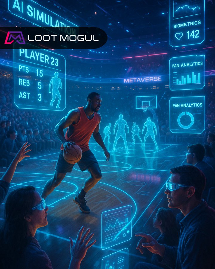 LootMogul's tweet image. LCMs &amp;gt; LLMs.
These next-gen AI models understand gameplay strategy, athlete biometrics, fan behavior &amp;amp; digital economies.
They enable ultra-precise play simulations, trend forecasts &amp;amp; hyper-personalized fan journeys—live, in-game &amp;amp; in the metaverse.

#AIinSports #LCM