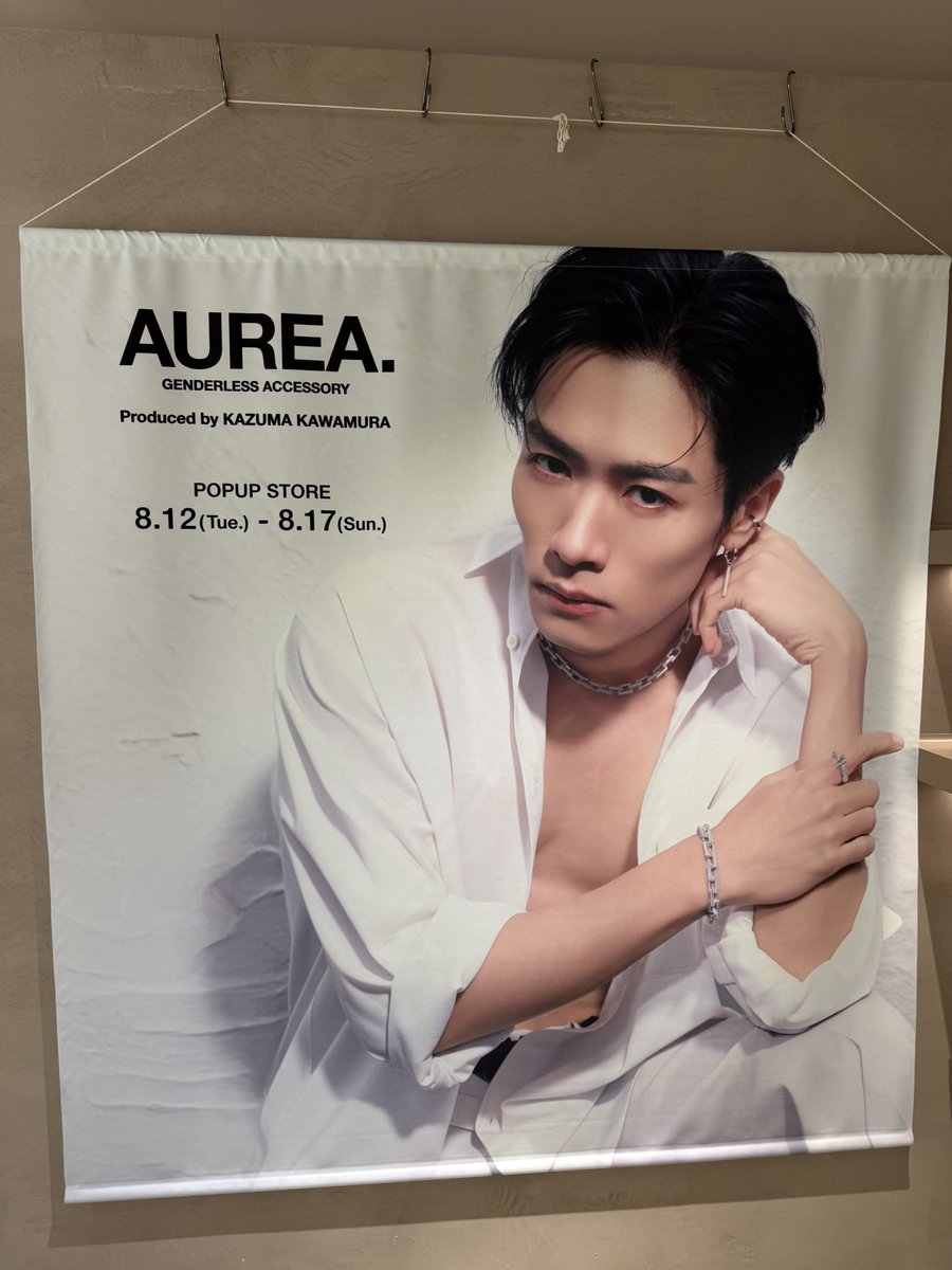LDH_JSB_RMPG_17's tweet image. 壱馬くん🐺💓

AUREA.のPOPUP今日東京行ったんやね🥺
昨日大阪の行ったけど
SNSで見る感じ東京と大阪で展示の仕方とか
雰囲気違うからもしスケジュール空いてたら
行ってみてね〜✨

オシャレで、落ち着いた雰囲気で
すっっっごい素敵空間やったよ💎✨
#AUREA.
#川村壱馬
@sncrmpg_kk
@AUREA__jp