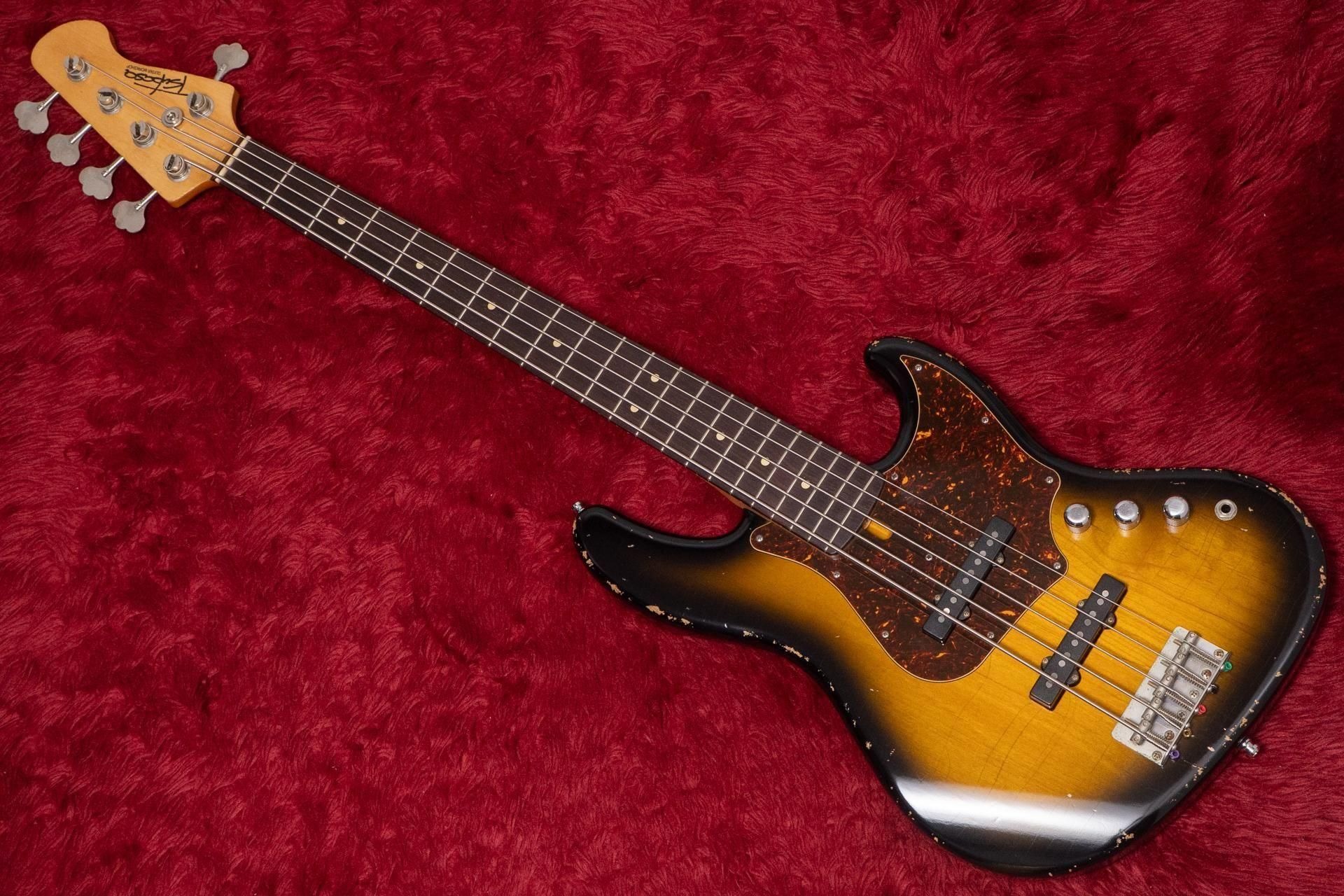 ベース Tsubasa Guitar Workshop The Hopper 5st Tsubasa Guitar Workshop The Hopper 5st Alder/R Dark Lake