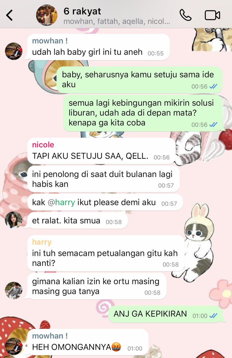 ziiawy's tweet photo. Gayanya mau liburan se geng tapi uang bulanan udah pada habis.
tenang, lomba 17-an berhadiah Bali jadi solusi.

Menang ya liburan, kalo kalah?...amit-amit

#au edisi agustusan🇮🇩 #mora au #fatqeel au #harzar au
by : ziiawy https://t.co/q4XeExWMK8