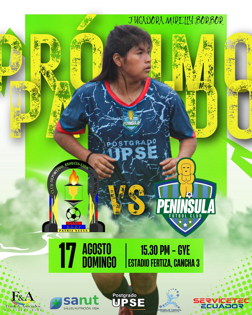 peninsulafcec's tweet photo. PRIMER ENCUENTRO DE VISITANTE en la ciudad de Guayaquil, Patria Nueva 🆚 Peninsula FC. #SerieA #amateur #futbol #ecuador https://t.co/u6yCKUJy93