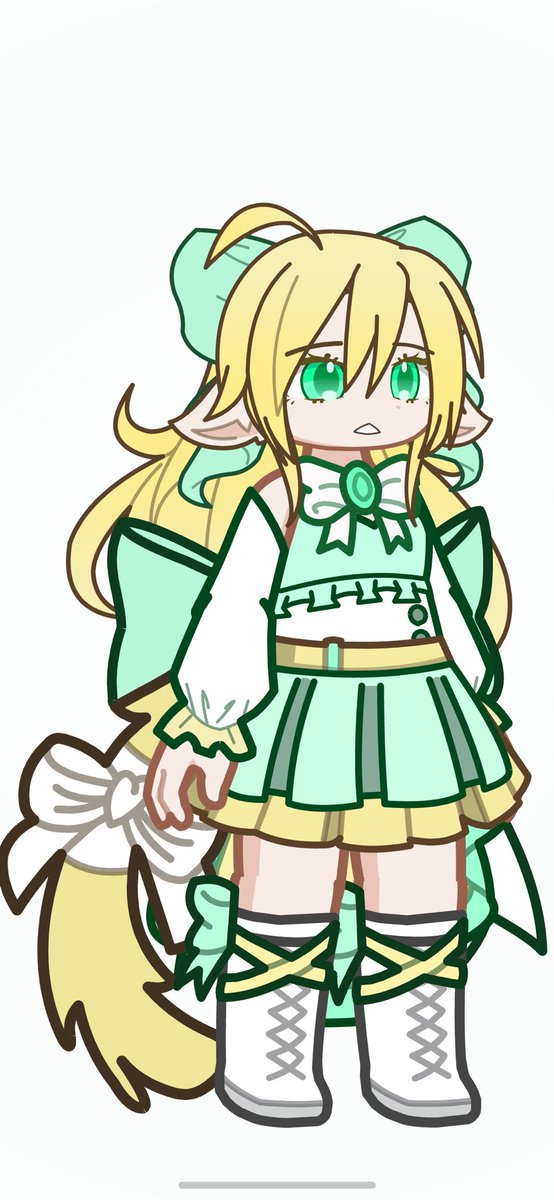 Amara0008's tweet photo. めっちゃ久々....
心配かけてたらごめんね！
今回はこの子たち2人
左はオオカミの警察さんで、右は猫の女の子！
女の子が迷子になっていて、それを警察さんが見つけたことにより、女の子が「王子様...✨」ってなっちゃってすごく懐くようになったの！
尊いよね..🥰
#gacha #gacha2life #amara https://t.co/n3weq3DKlm