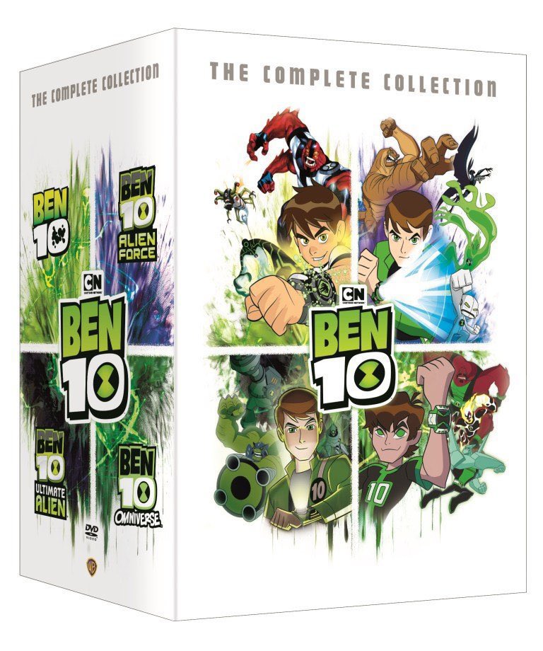 BenTenNews's tweet photo. The corrected Ben 10 Classic: The Complete Collection DVD Box Set will be released on September 9th!

This will include the previously missing 40 episodes of Omniverse! https://t.co/yeBrJXgawU