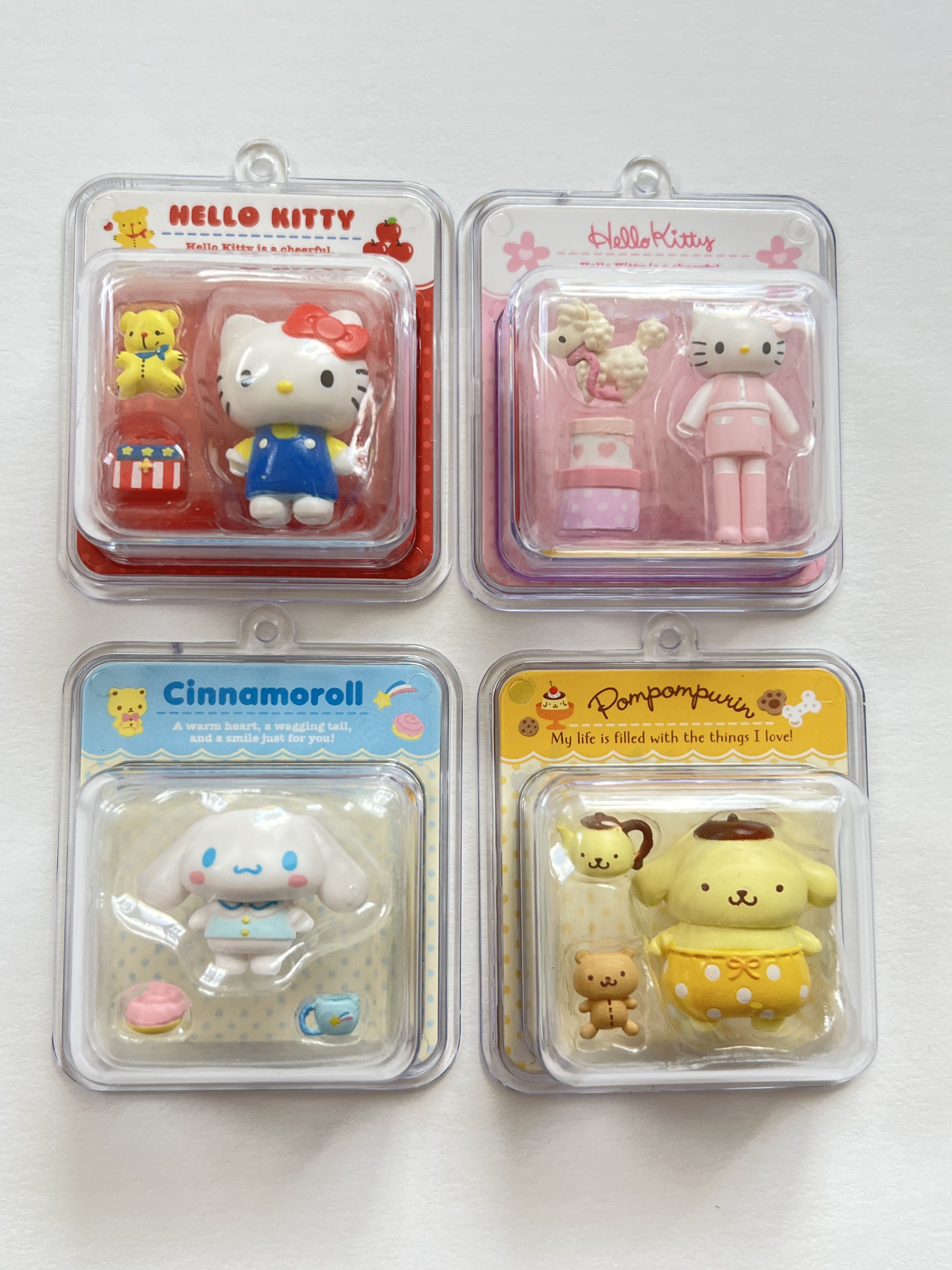 【新品未使用】 サンリオ　ミニチュアトイシリーズ　4種セット 新品未使用】 サンリオ ミニチュアトイシリーズ 4種セット サンリオ