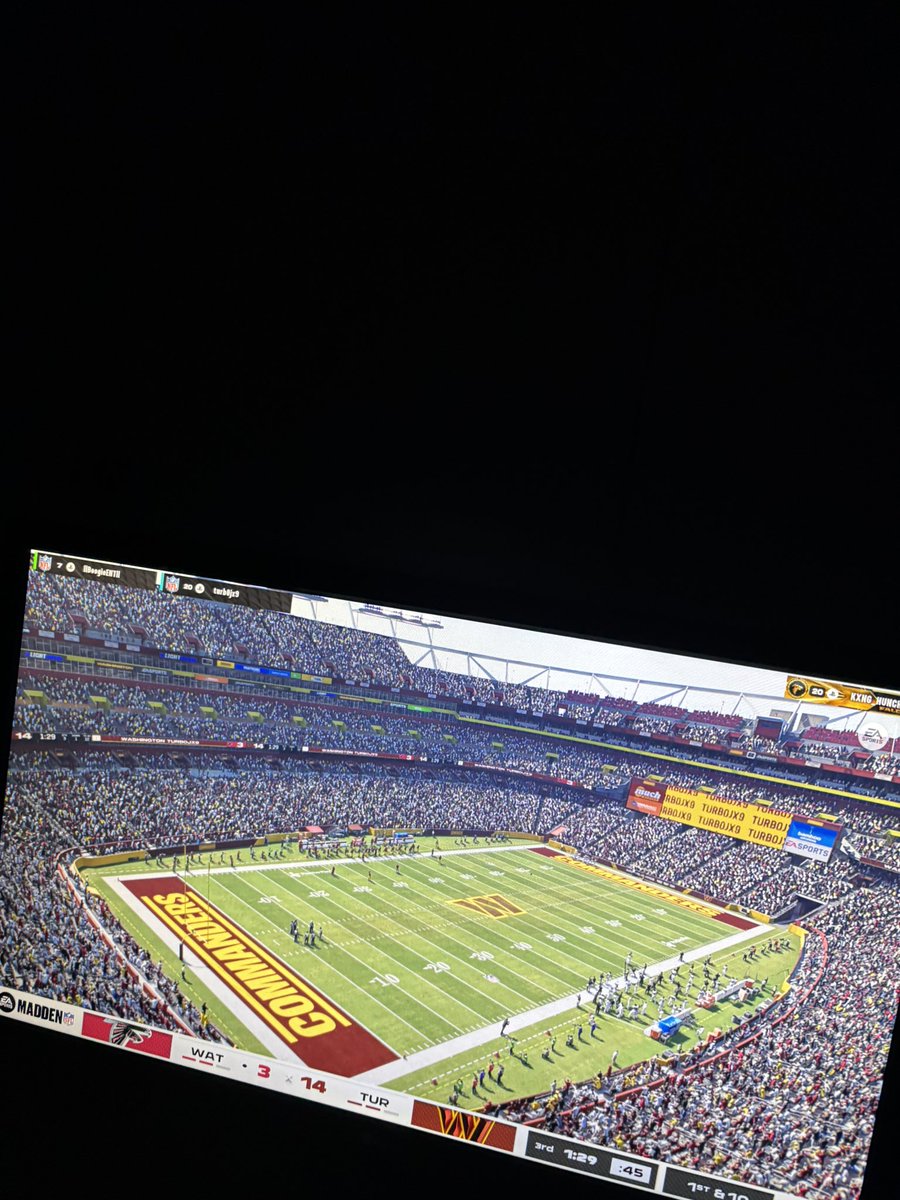Great gameplay experience until the game idles in the 4th quarter and the opponent will not force his L <a href="/EAMaddenNFL/">Madden NFL 26</a> !