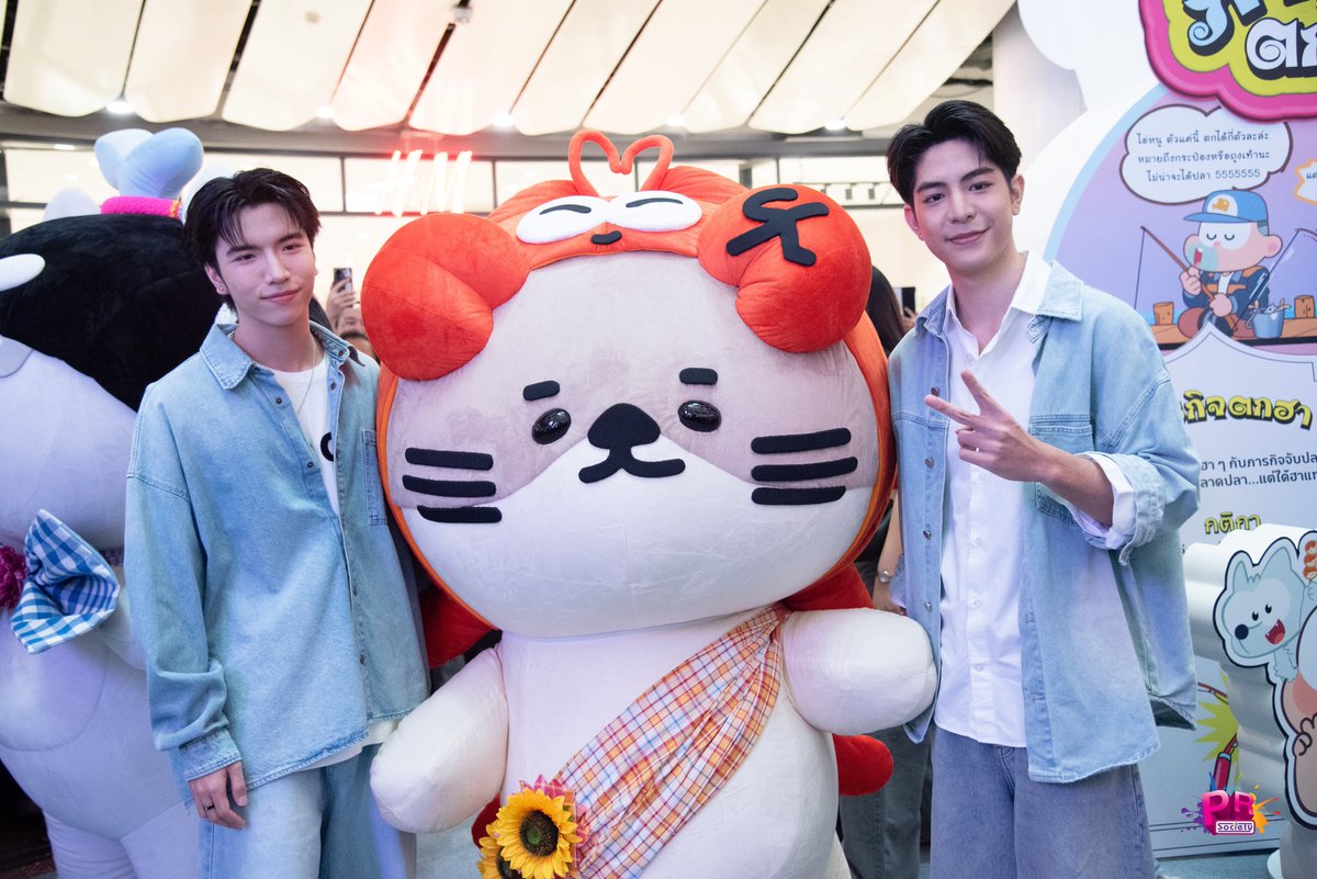 SeaKeen and Nong Nooong attended the Character Fest Thailand event