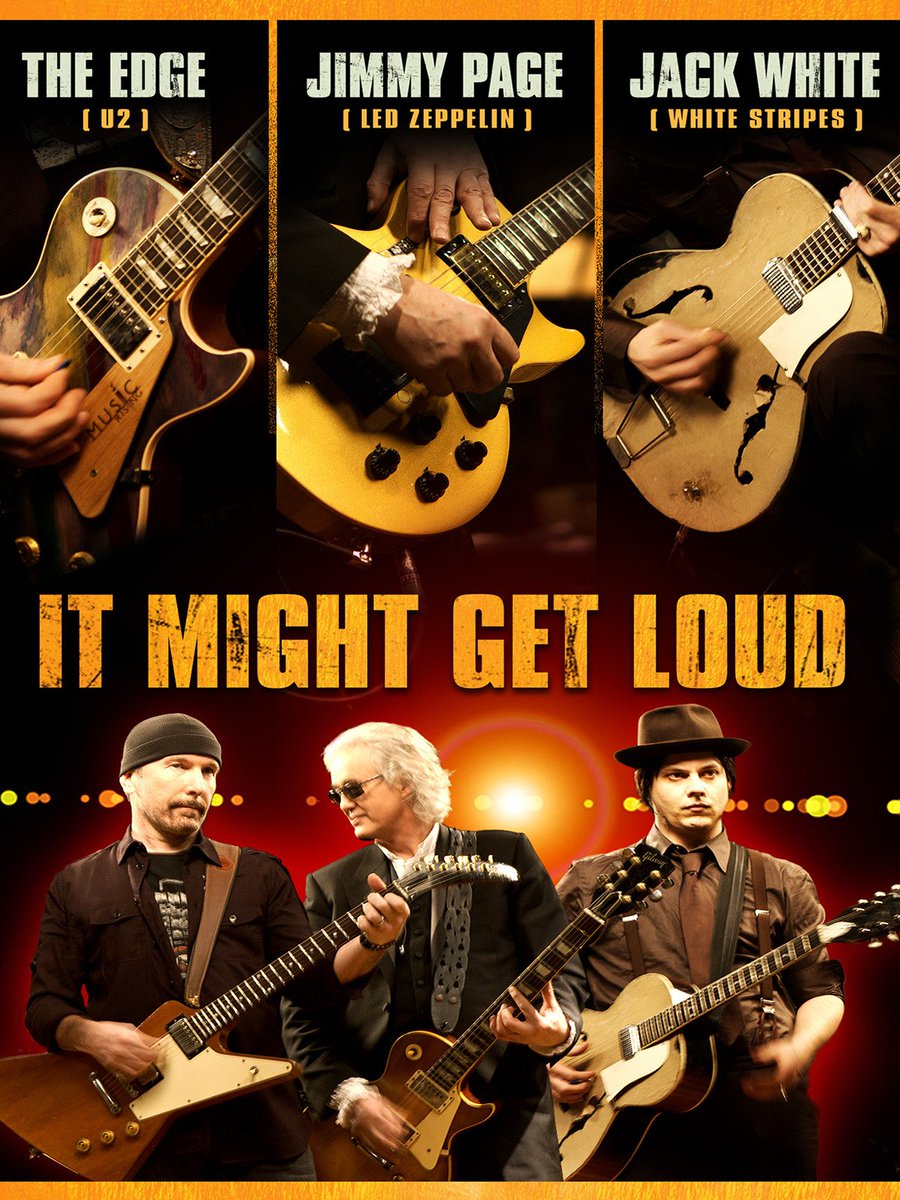 MaxxGhe's tweet photo. 14/08/2009.
La Sony Pictures Classics distribuisce negli Stati Uniti il documentario musicale che vede protagonisti Jimmy Page, The Edge e Jack White: "It Might Get Loud": https://t.co/XvouTgtqon
#ItMightGetLoud #JimmyPage #TheEdge #JackWhite https://t.co/DBQnJIBcXN