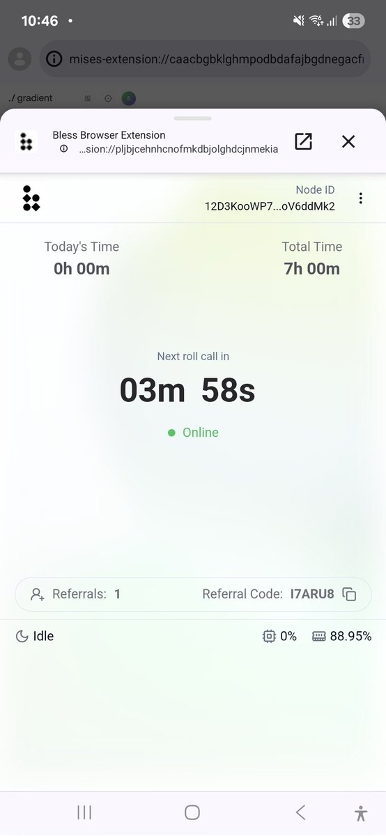 manish_sur30814's tweet image. 🚀 Powering the future of decentralized computing with Bless Network
🖥️ Running my node 24/7 to support AI, Web3, and next-gen dApps
🔗 Strong uptime, secure infrastructure, real contribution!
#theblessnetwork #NodeOperator #Web3 #AI #DePIN
@theblessnetwork