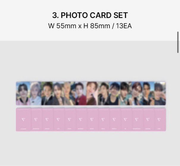 SEVENTEEN セブチ 買取 共同購入 membership メンバーシップ メンシプ 10周年 特典 トレカ kit

【譲】🍒👼🏻🐰🐱🦊🍚🐸🐶🍕🍊🐻‍❄️

【求】300円(送料込)

纏めての方を優先させていただきます。
先払い可能な方のみ、集まり次第の購入
お気軽にお声掛け下さいm(_ _)m