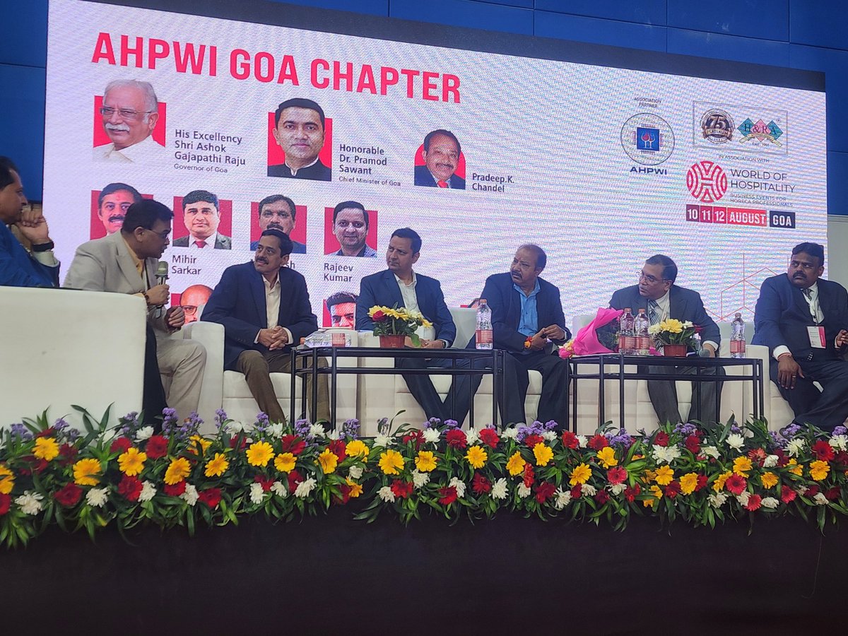 Manushri15's tweet photo. Goa Chapter was truly inspiring, filled with knowledge from diverse industry leaders. Privileged to witness the presence of Hon. Subhash Phal Desai, Minister of Social Welfare, Pradeep K. Chandel, AHPWI and Smt. Jennifer, MLA.

Returned with fresh perspectives.
#Goachapter https://t.co/sGl8WxynsG