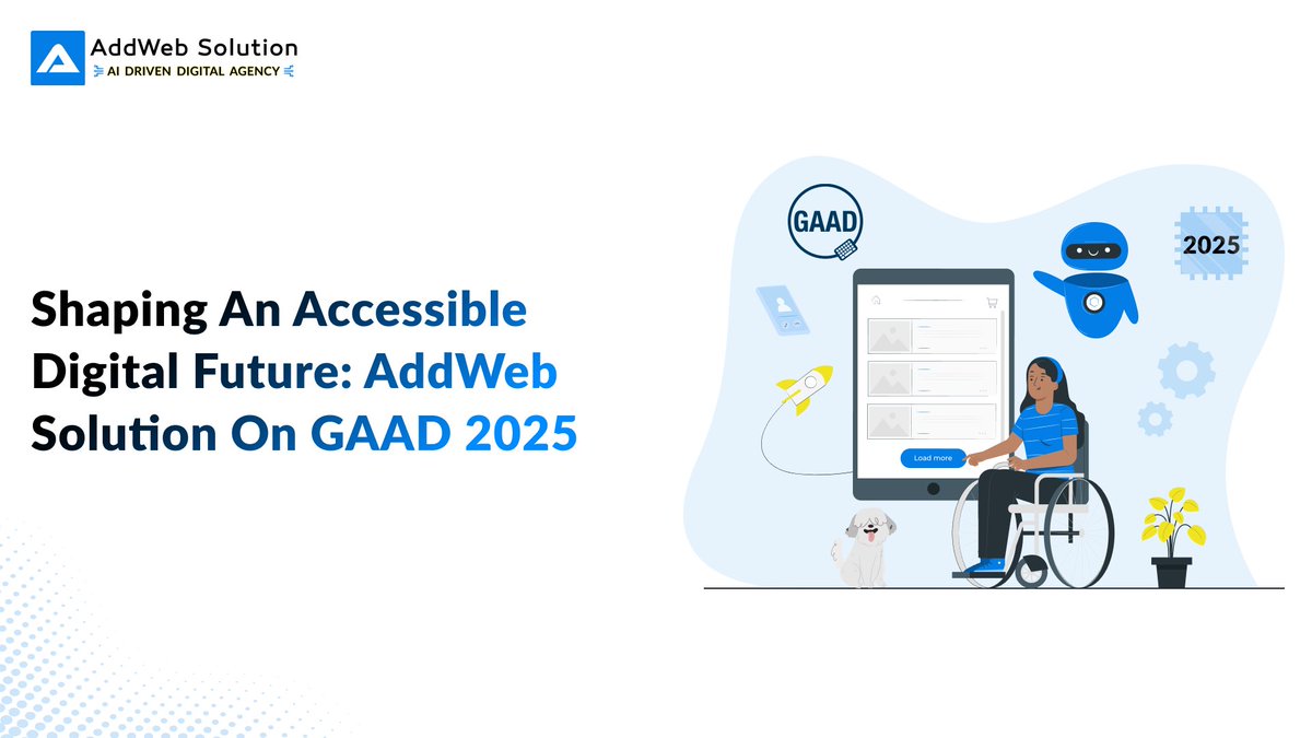AddWebSolution's tweet image. Driving Inclusion and Innovation: AddWeb Solution’s Commitment to an Accessible Digital Future on GAAD 2025 🌍💻
Read More: addwebsolution.com/blog/digital-a…
#GAAD2025 #AccessibilityMatters #InclusiveDesign #DigitalInclusion #WebAccessibility #AddWebSolution #AccessibleFuture #TechForAll