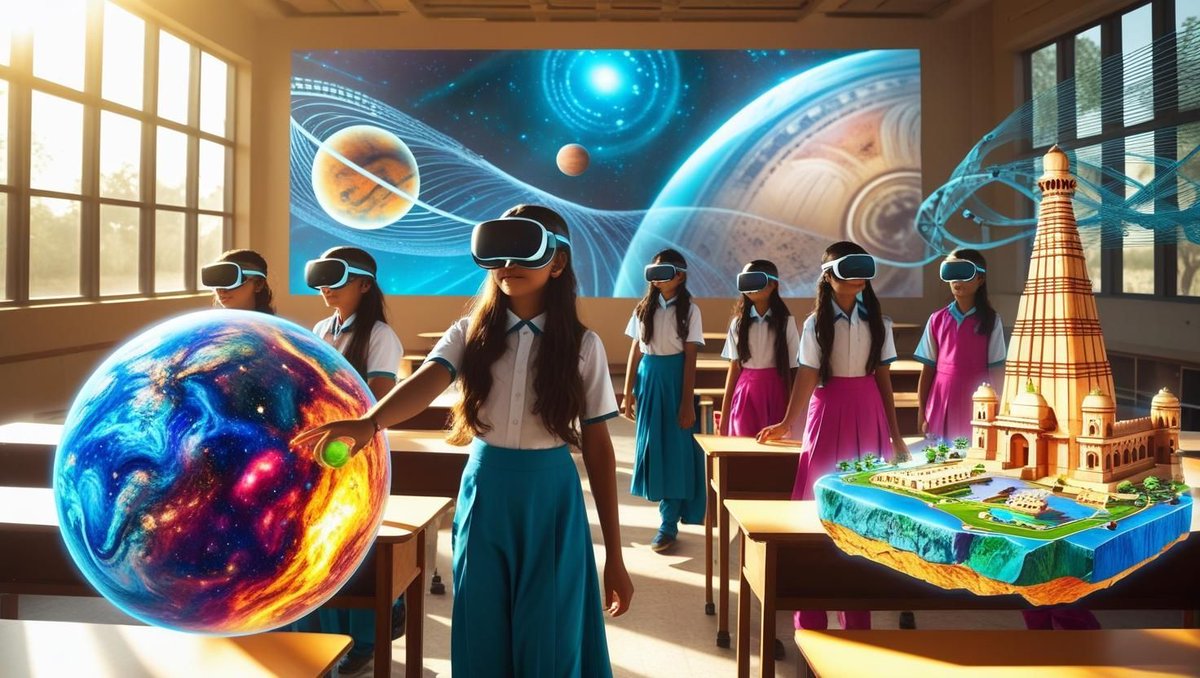 🚀 From Mohenjo-daro’s streets to the surface of Mars—Indian classrooms are going virtual!
With VR education apps, learning is no longer about memorizing, it’s about experiencing.
📚 The future of education is immersive. Are we ready?
#EdTech #VirtualReality #India
