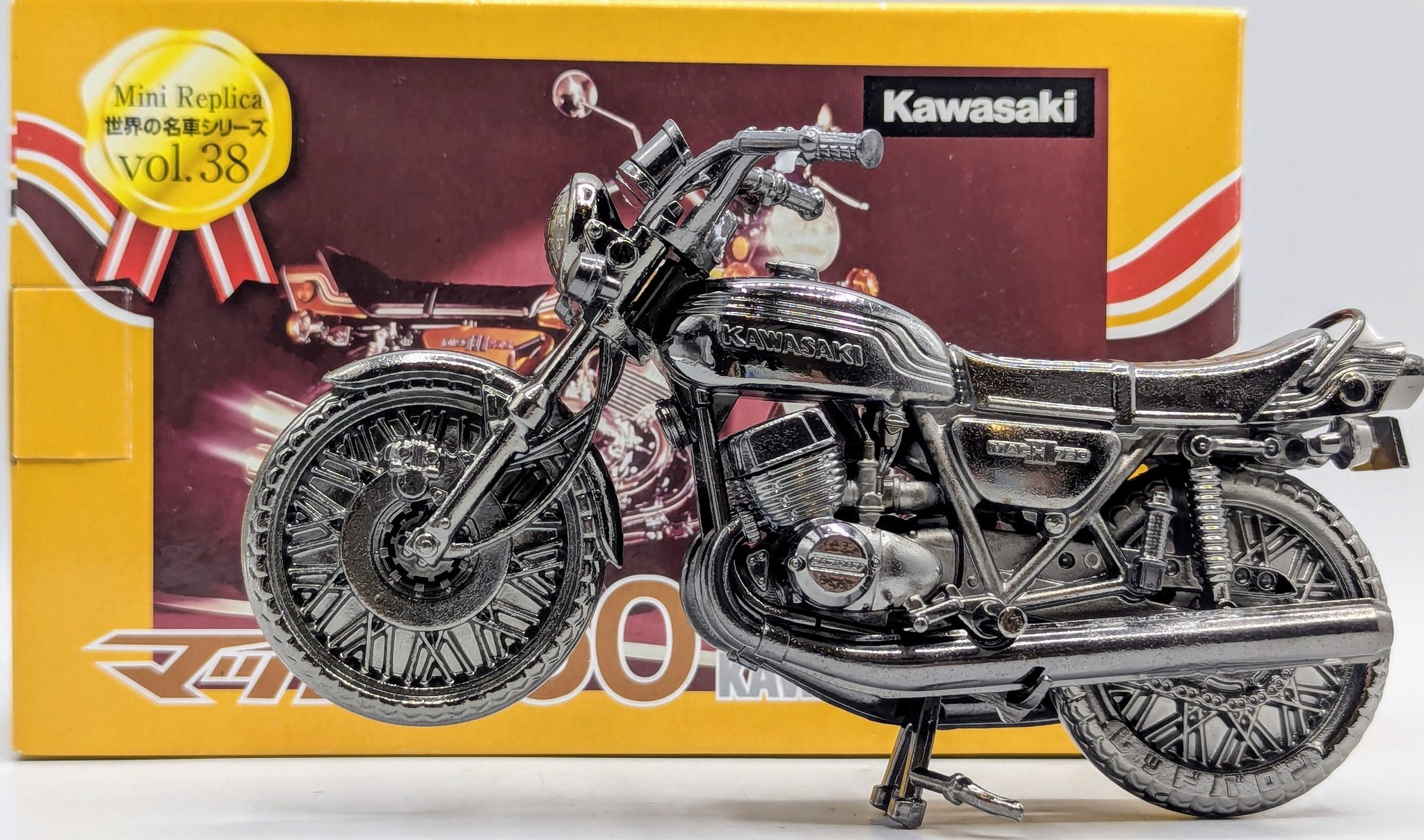 世界の名車シリーズ KAWASAKI マッハ750 美品】世界の名車シリーズ KAWASAKI マッハ750 - メルカリ