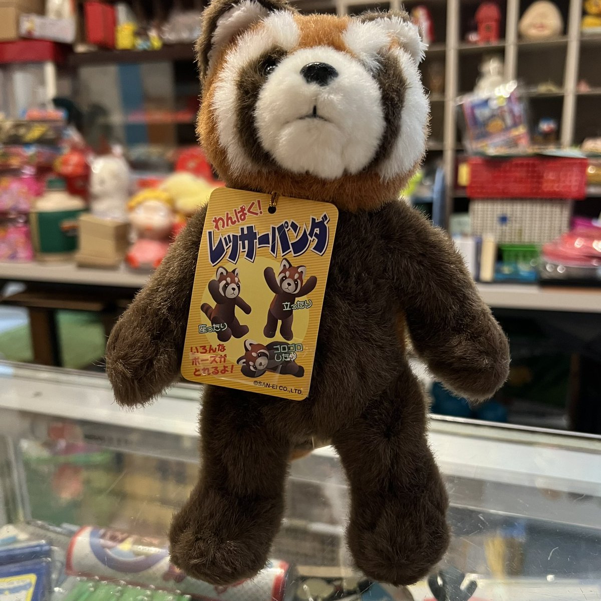 ◻︎TAKE OFF◻︎ 天使 レッサーパンダ ぬいぐるみ オルゴール 【公式